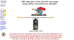 Desktop Screenshot of beercanman.com